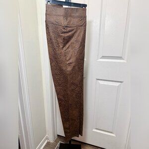 NYGARD LUXE SLIMS - BROWNLEOPARD LEGGIN (BRAND NEW) - LARGE (14-16)